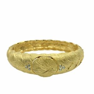 JBK by Camrose and Kross Gold Locket Bracelet